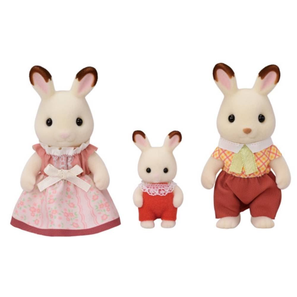Sylvanian Families Conjunto Família Coelhos De Chocolate Epoch - 5768