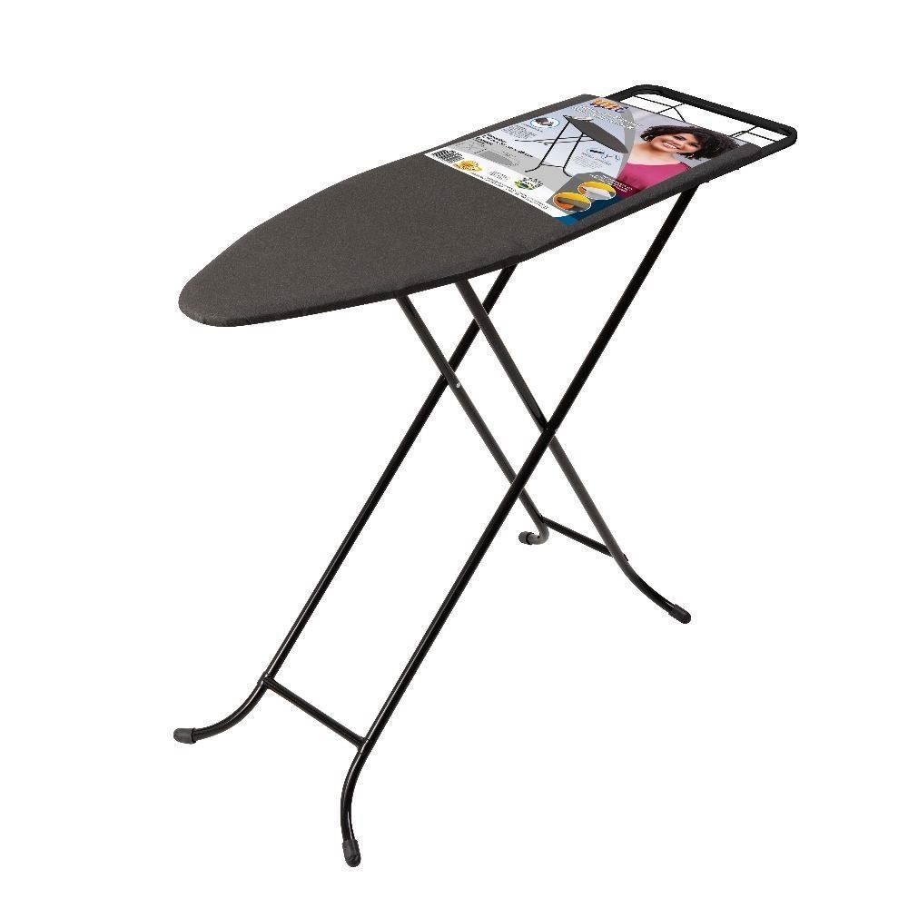 Tábua De Passar Roupa Utimil Mais Bela Preta - Aço Carbono