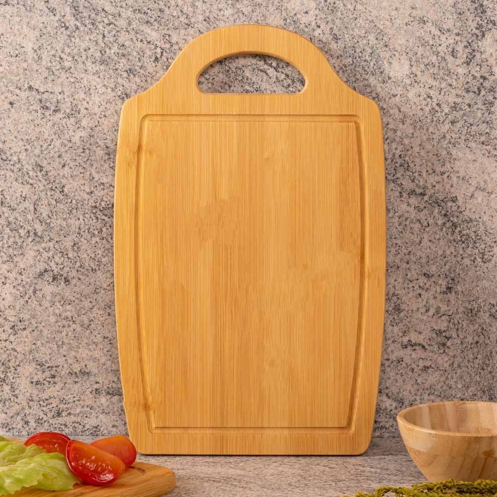 Tábua para Corte com Alça Finecasa - Bambu