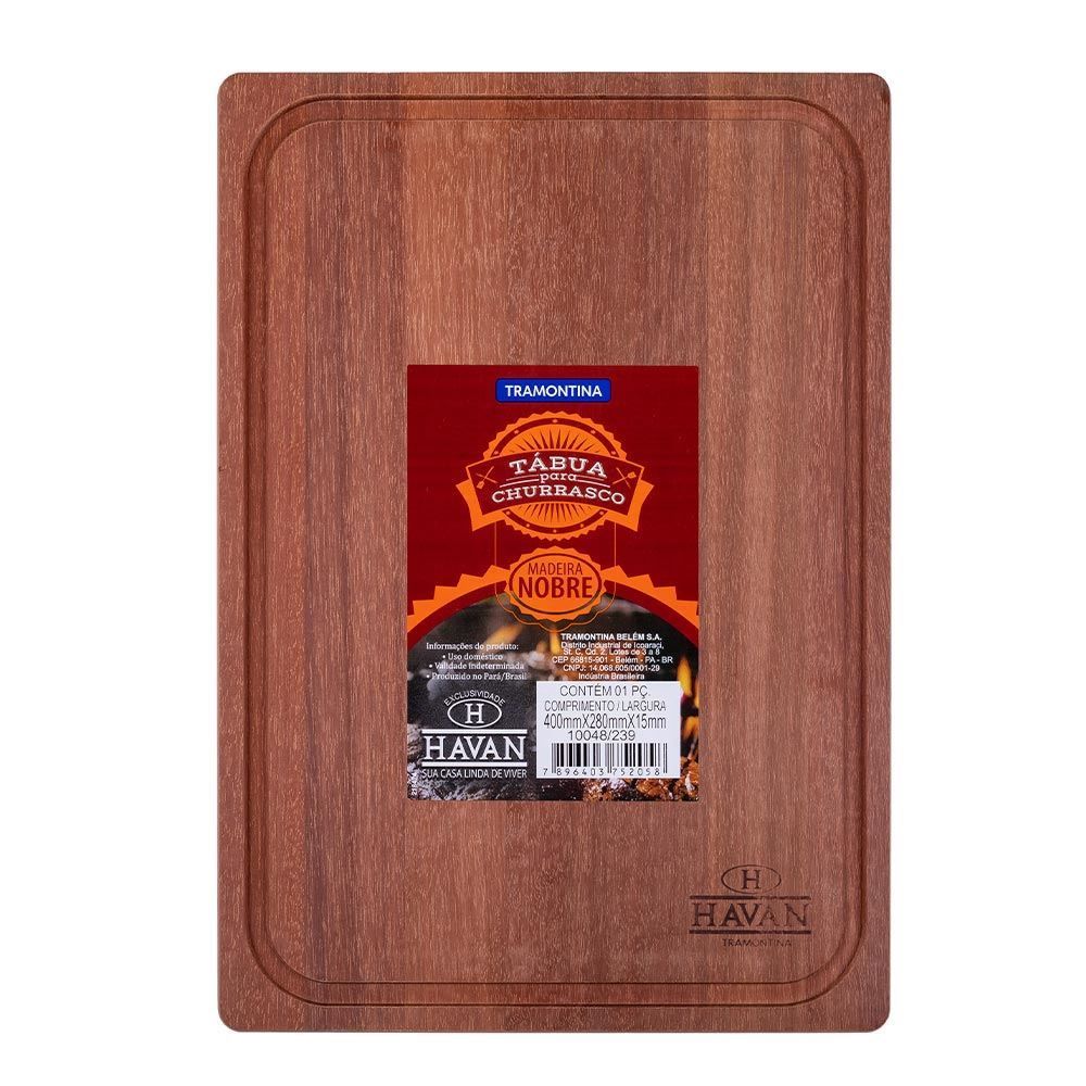 Tábua Retangular Para Churrasco 40X28cm Tramontina - 10048/239