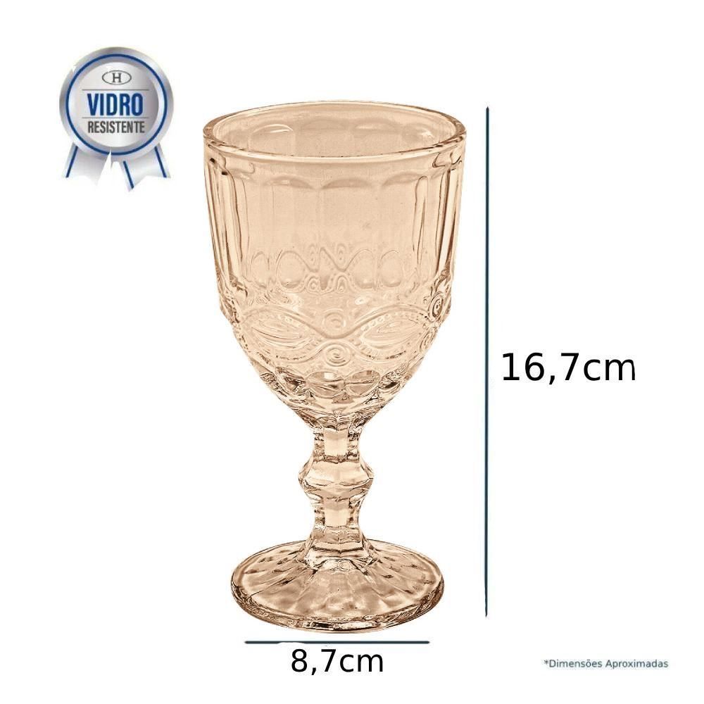 Taça De Água Bico De Jaca Havan Casa 320Ml - Âmbar