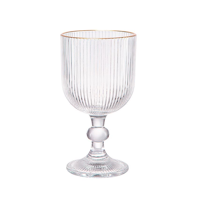 Taça Cameratta Filete Dourado 370Ml Hauskraft