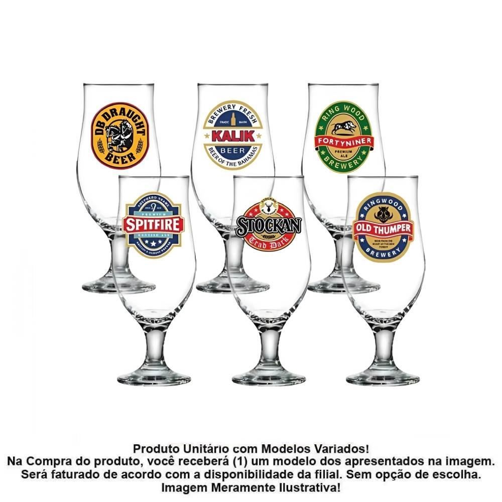 Taça Cerveja Royal Beer Happy Hour 340Ml Ruvolo - Vidro