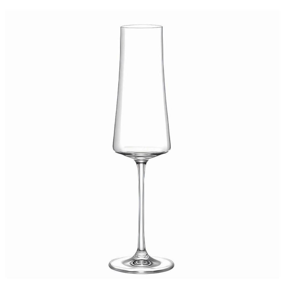 Taça de Champanhe Bohemia Elegance 210Ml - Havan Casa