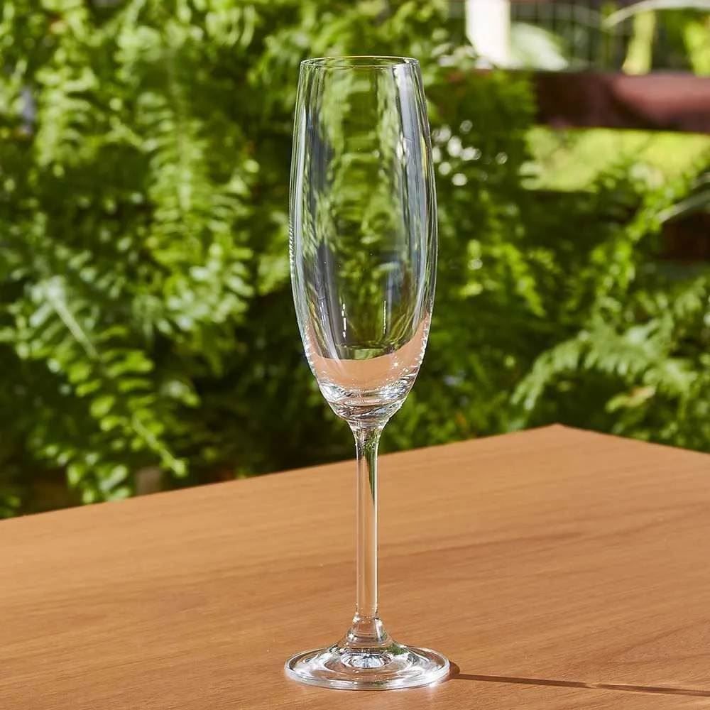 Taça De Champanhe Bohemia Requinte 220Ml - Havan Casa