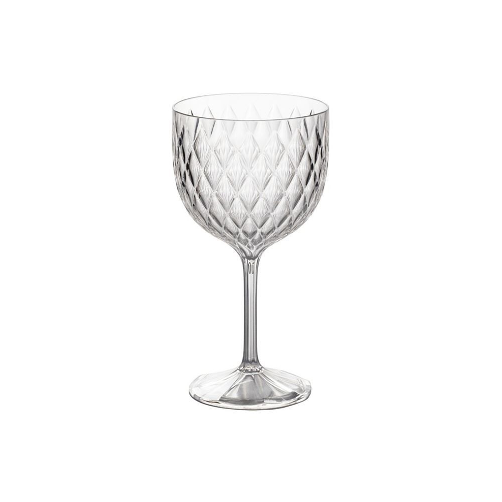 Taça De Gin Plasútil Glamour 540Ml - Transparente