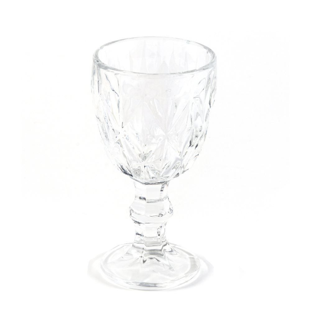 Taça De Licor Vidro Diamond Lyor 50Ml - Transparente 