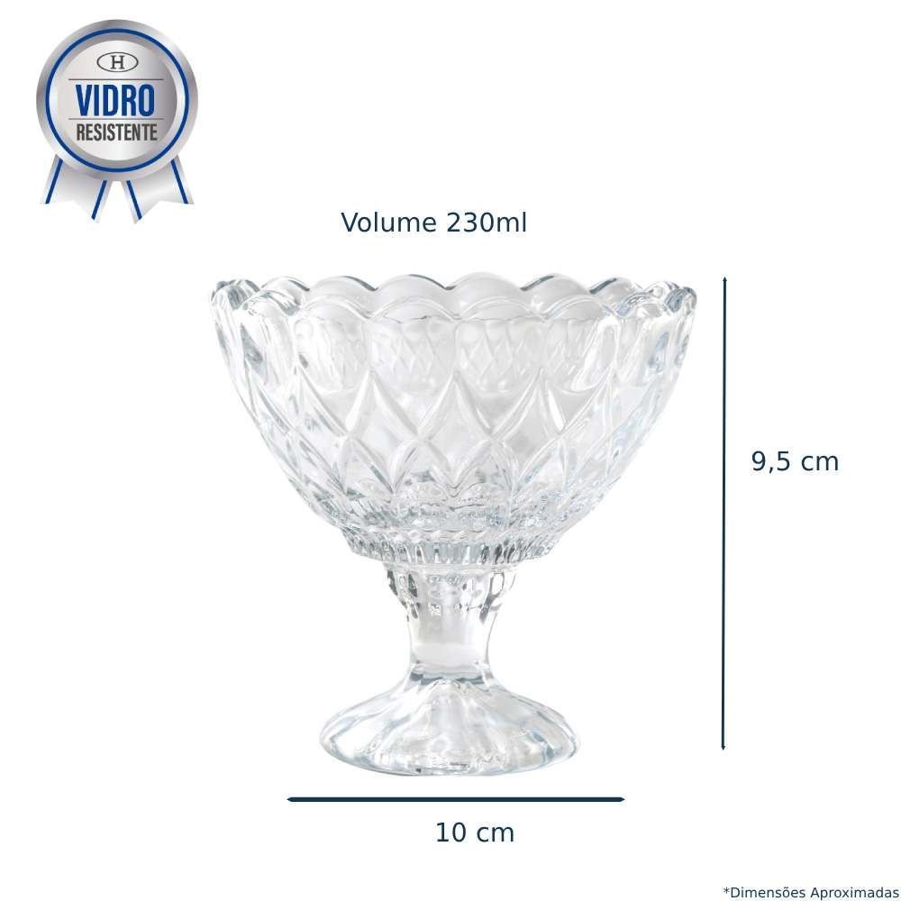 Taça De Sobremesa Aruba Havan Casa 230 Ml - Vidro