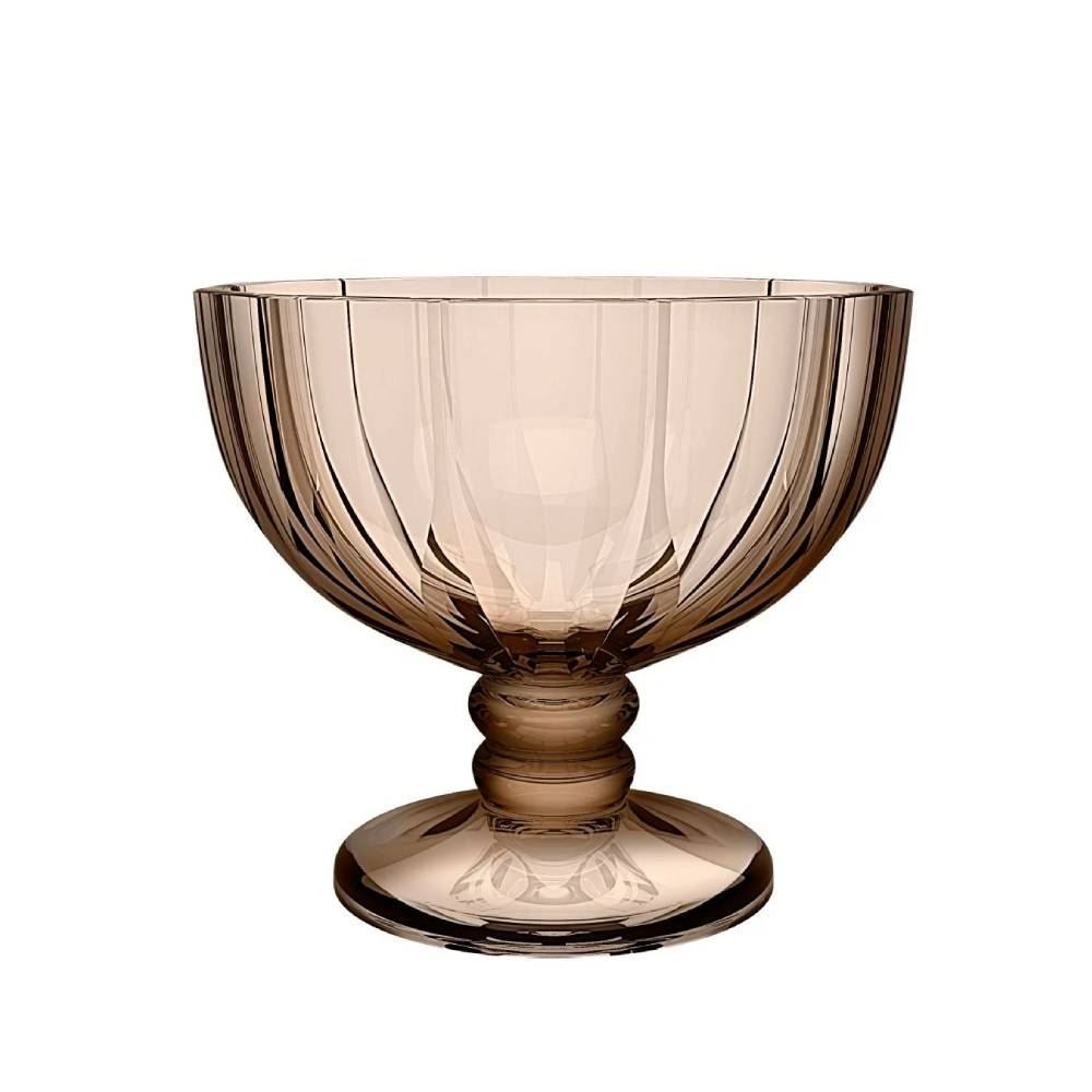 Taça Sobremesa De Vidro Refinatto 350Ml - Âmbar