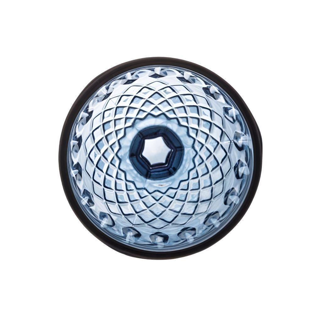 Taça De Vidro Greek Wolff 345 Ml - Azul