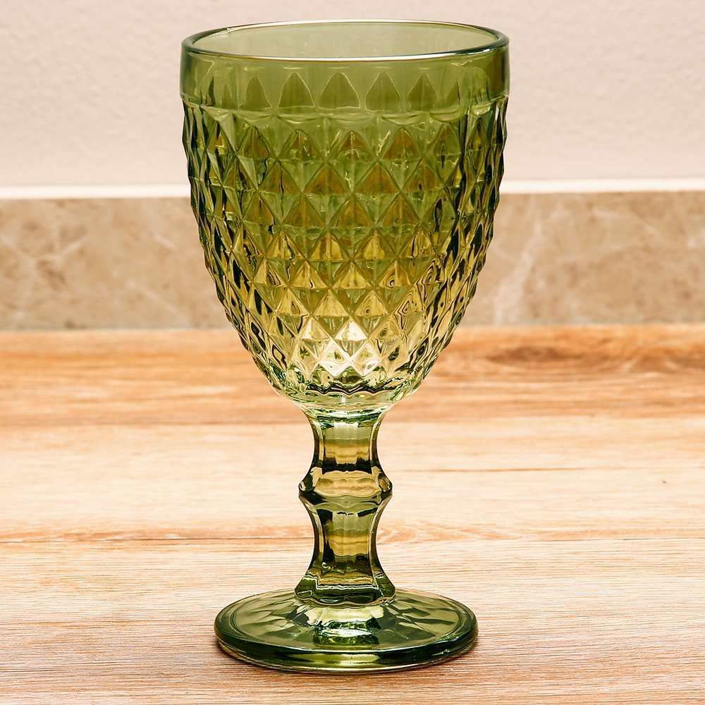 Taça Para Água Bico De Abacaxi Lyor 325Ml - Verde