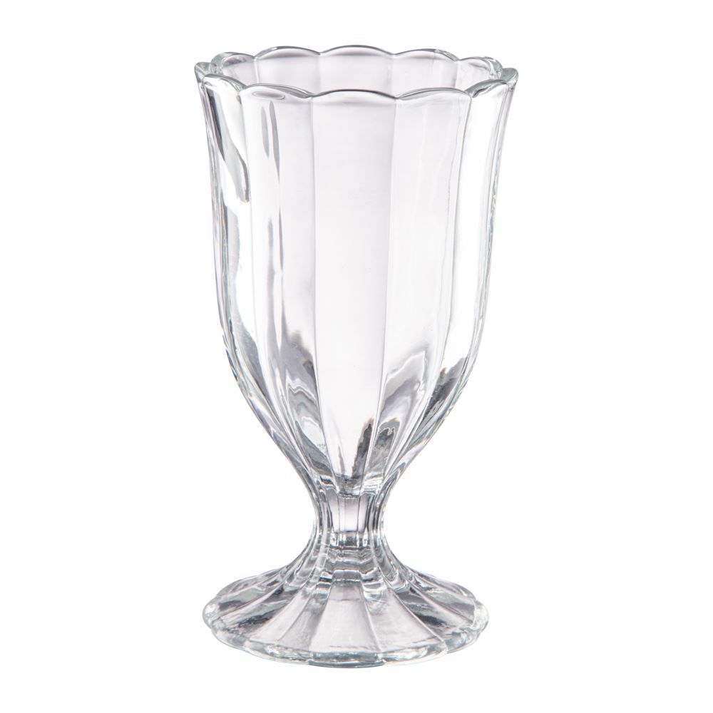 Taca Para Agua E Vinho De Vidro Peach Transparente 340Ml - Hauskraft