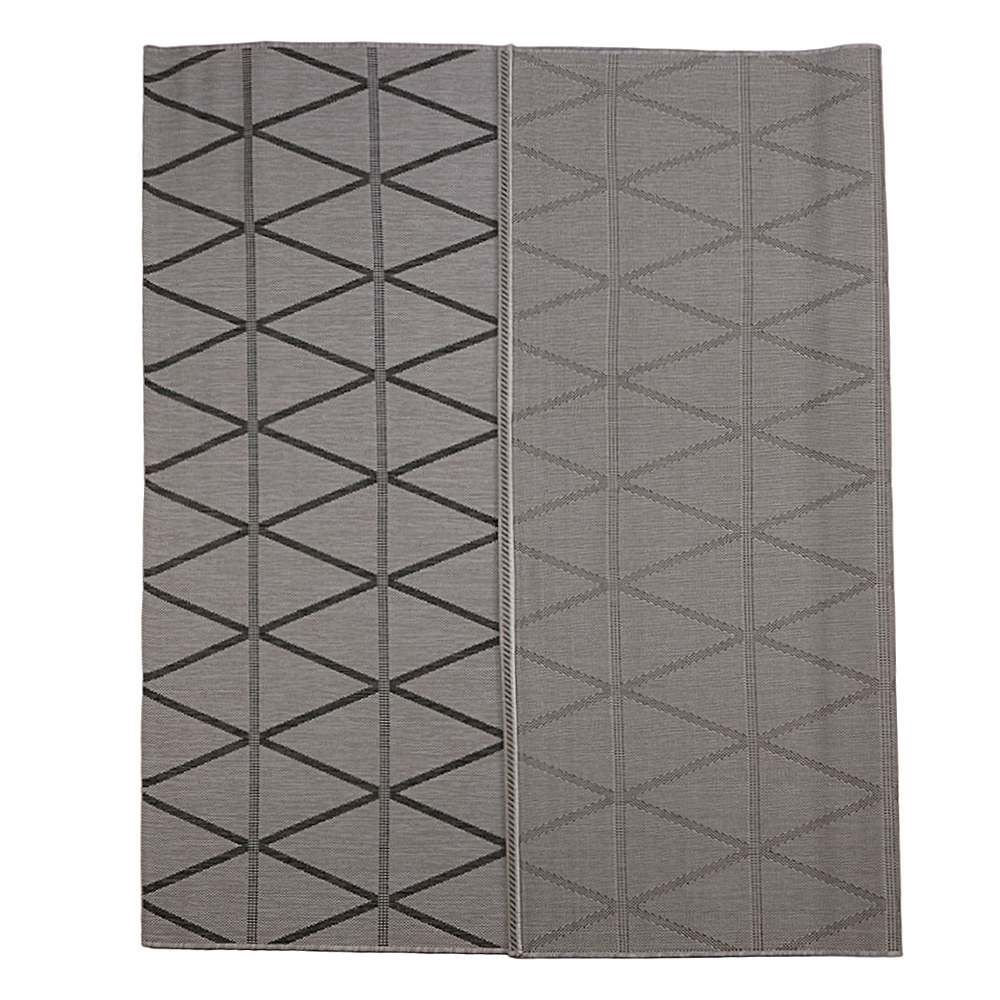 Tapete para Quarto e Sala 2,00X2,50 m Amazonas Sisal Havan Casa - Grafite Cinza