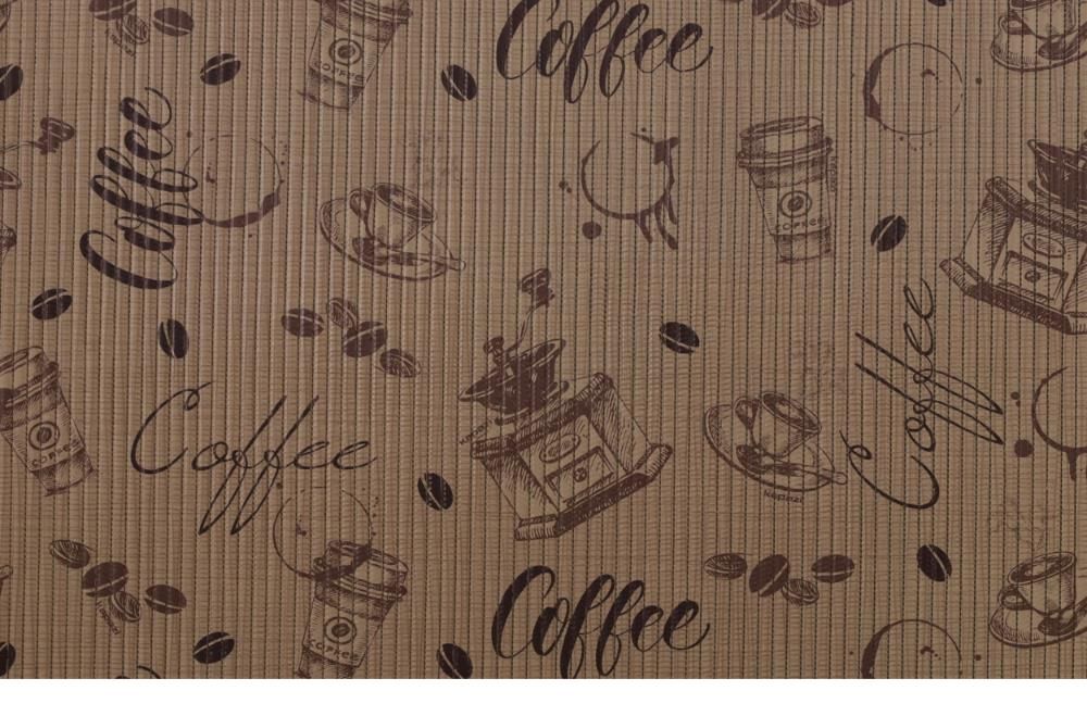 Tapete Tropical Para Cozinha 43X130 Cm Havan  - Café