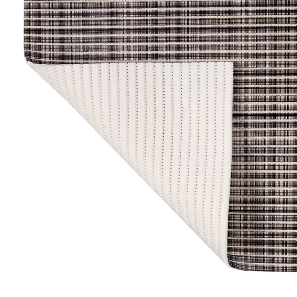 Tapete Tropical Para Cozinha 43X130 Cm Havan  - Tecido Cinza