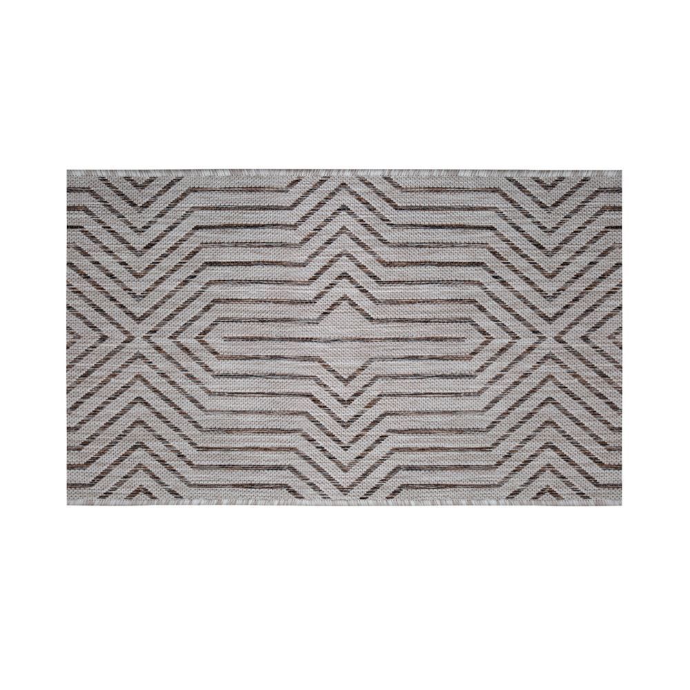 Tapete Amazonas 0,57X1,00 M Havan Casa - Prata 3D