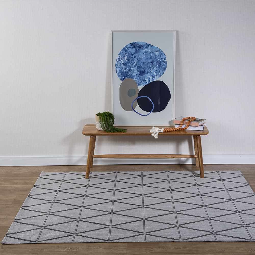 Tapete Quarto E Sala Amazonas 2,00X3,00 Metros Havan - Grafite cinza