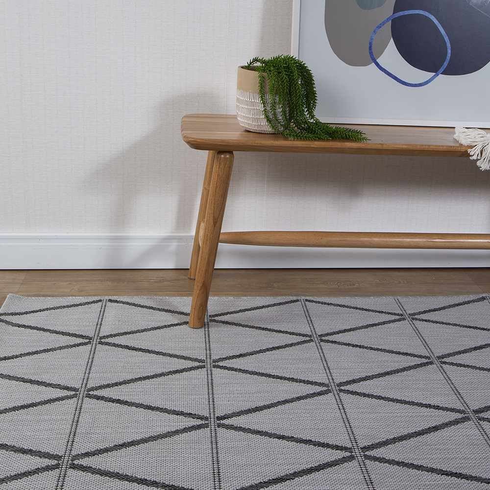 Tapete Quarto E Sala Amazonas 2,00X3,00 Metros Havan - Grafite cinza