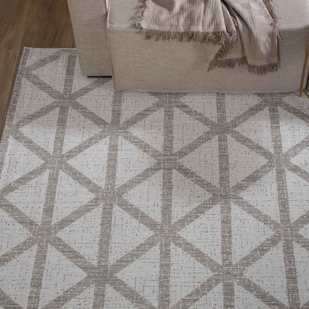 Tapete Amazonas 2,50X3,00M Solecasa - Bege Geométrico B3061 5040