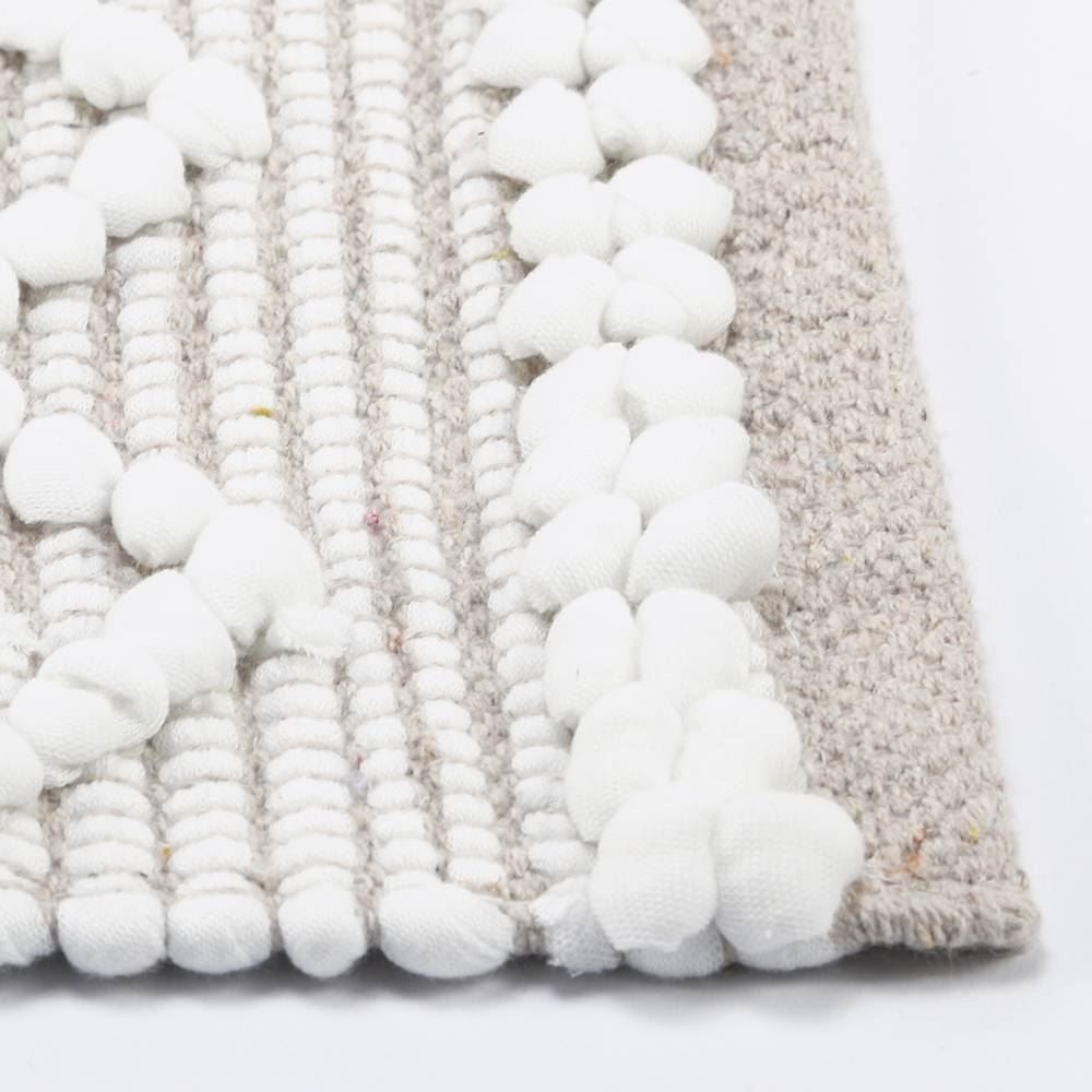 Tapete Angra 50X80 Cm Havan Casa - Branco Neve