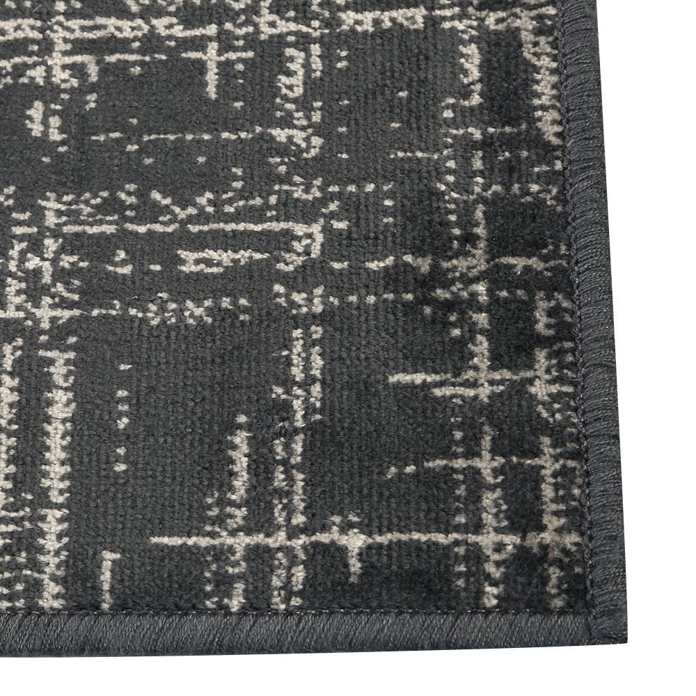 Tapete Para Quarto E Sala 0,60X1,00 M Belga Havan Casa - Linho Chumbo