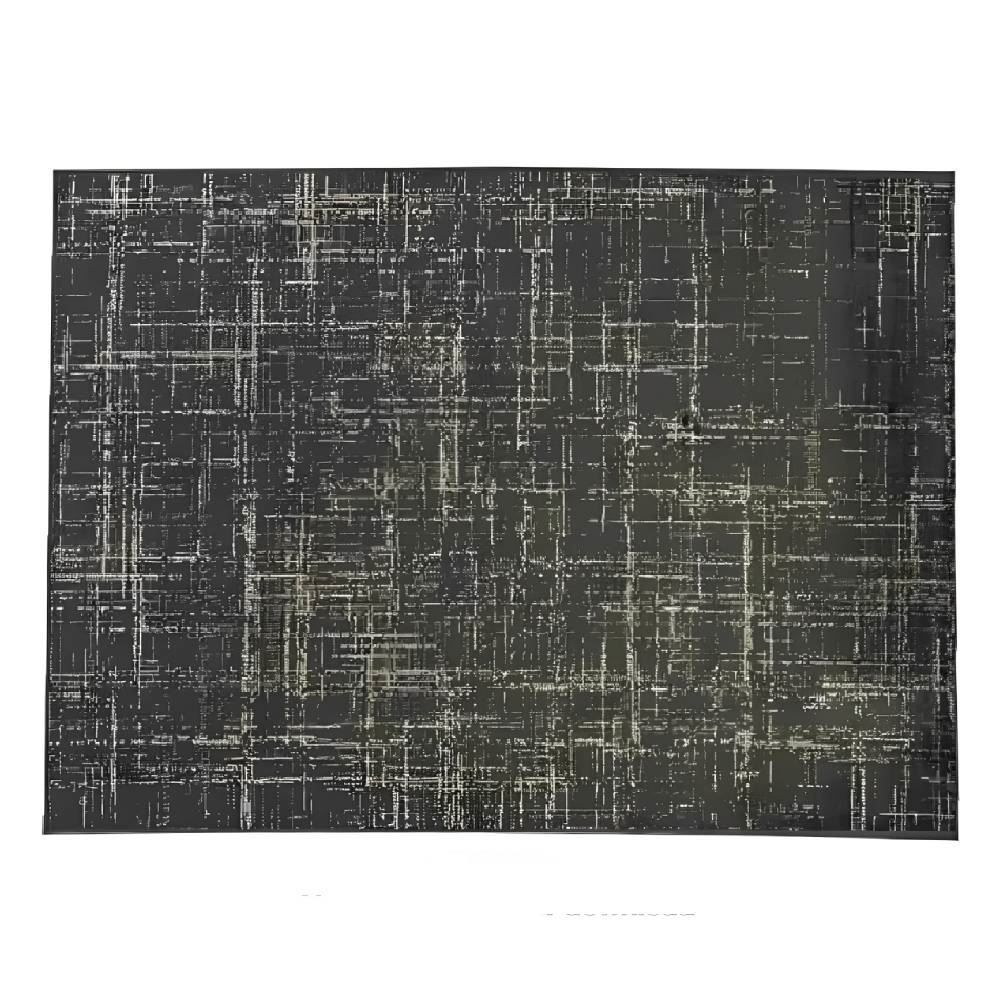 Tapete para Quarto Ou Sala 2,00X2,80 m Belga Havan Casa - Linho Chumbo