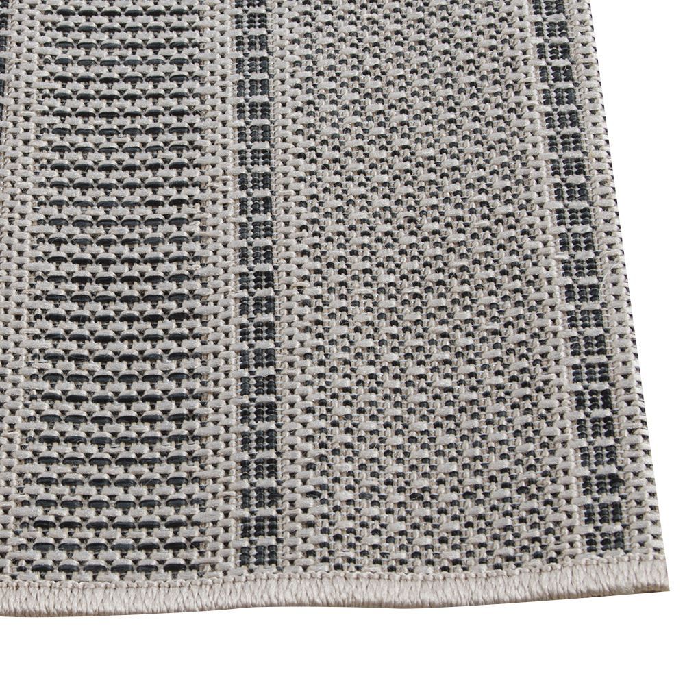 Tapete Para Cozinha 1,00X1,50 M Cancun Sisal Havan Casa - Traços Chumbo