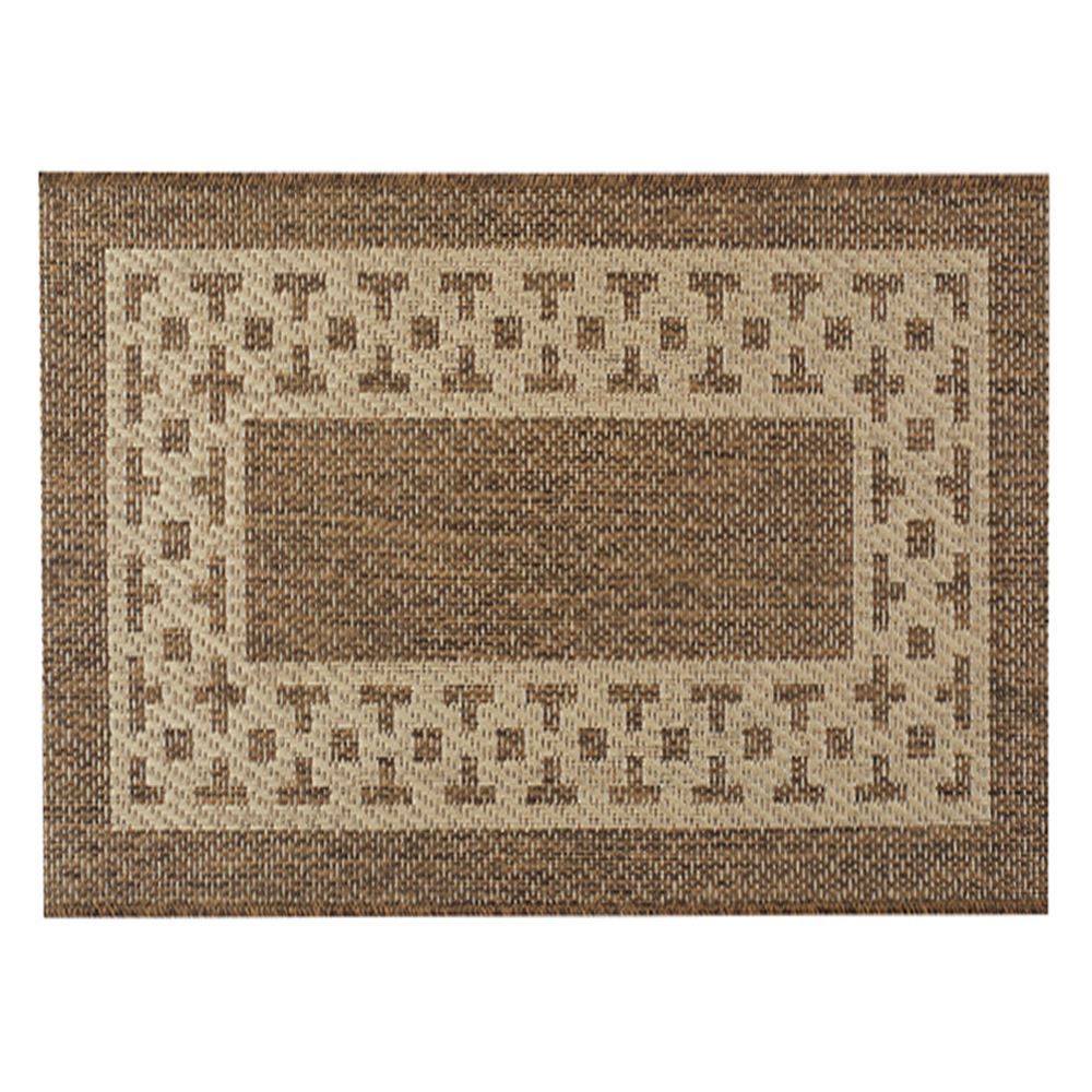 Tapete Cancun 1,00X1,50M Sisal Havan Casa - Grega Marrom