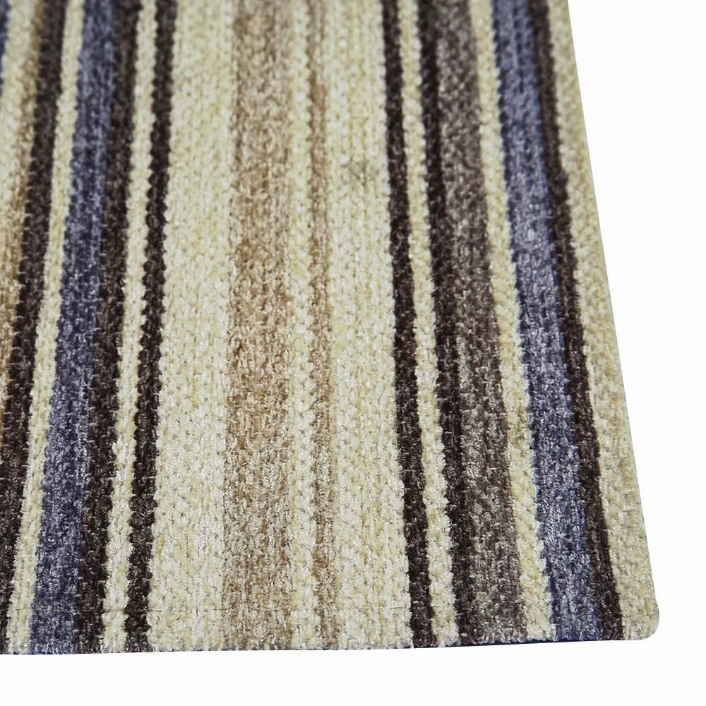 Tapete Quarto E Sala Chenille 55X85 Cm Havan - Bege E Azul
