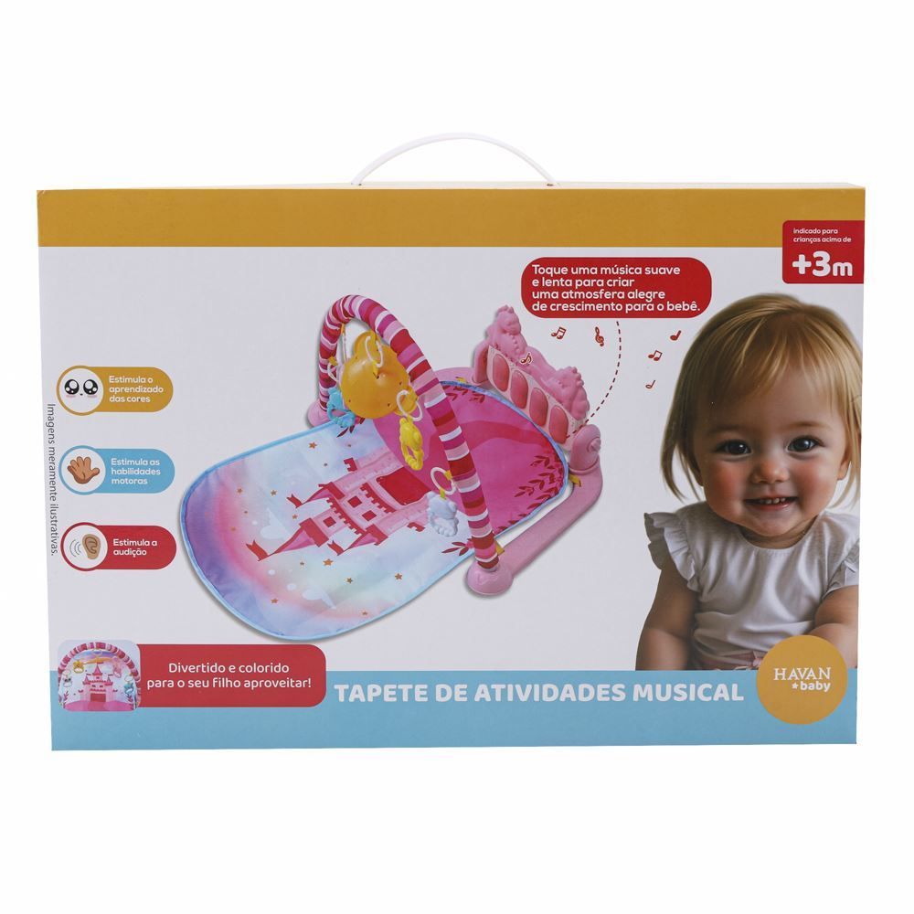 Tapete De Atividade Musical - Castelo  HBR0775