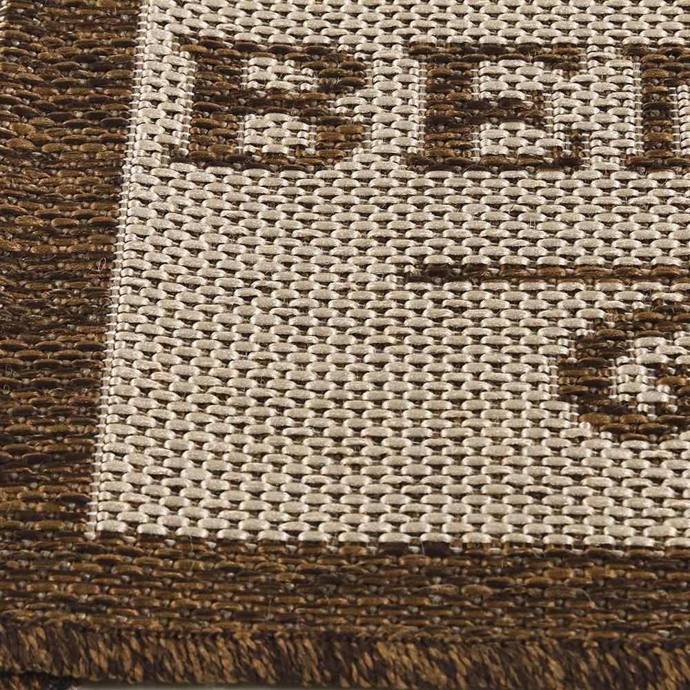 Tapete De Porta Cancun 40X60 Cm Sisal Havan Casa - Bem-Vindo Bege