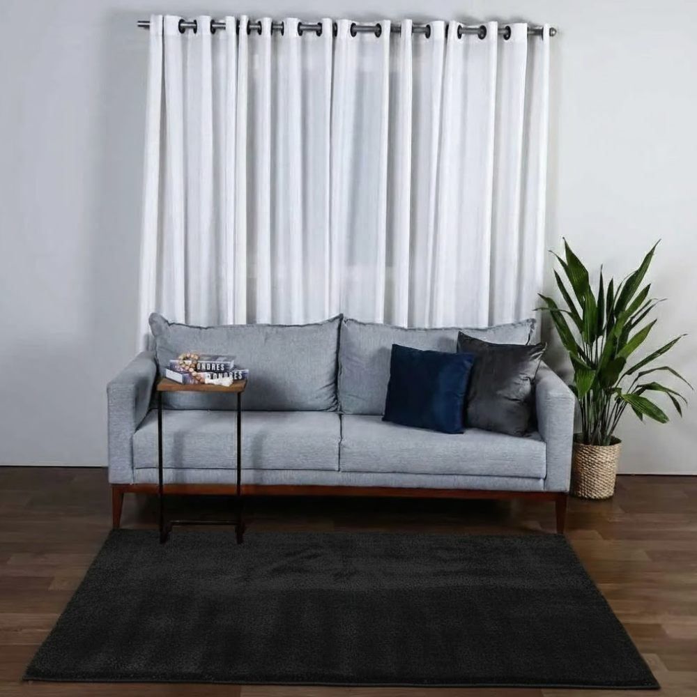 Tapete para Quarto e Sala 1,40X2,00 m Denver Havan Casa  - Antracite