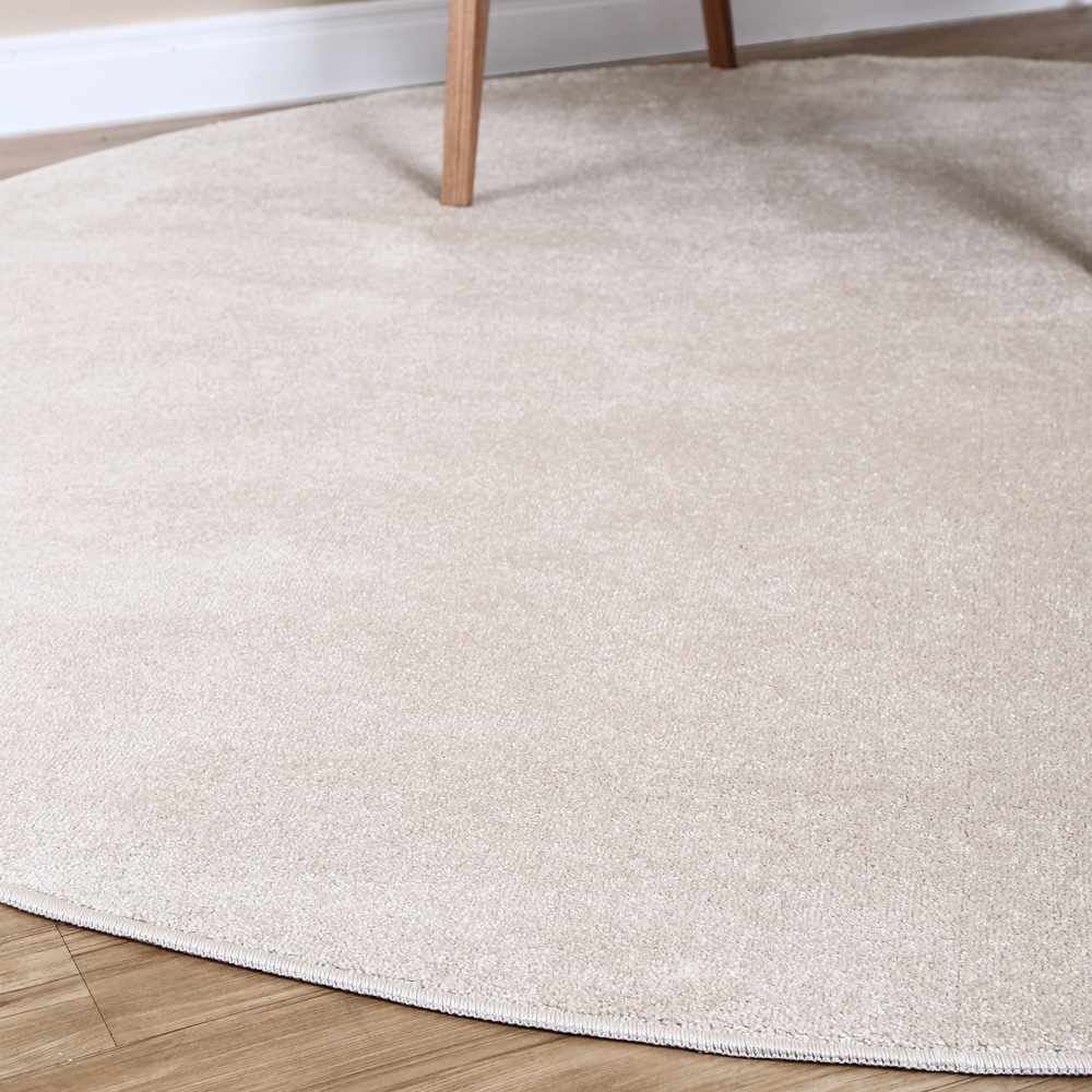 Tapete Quarto E Sala Redondo Denver 2,00X2,00 M Havan Casa - Bege 