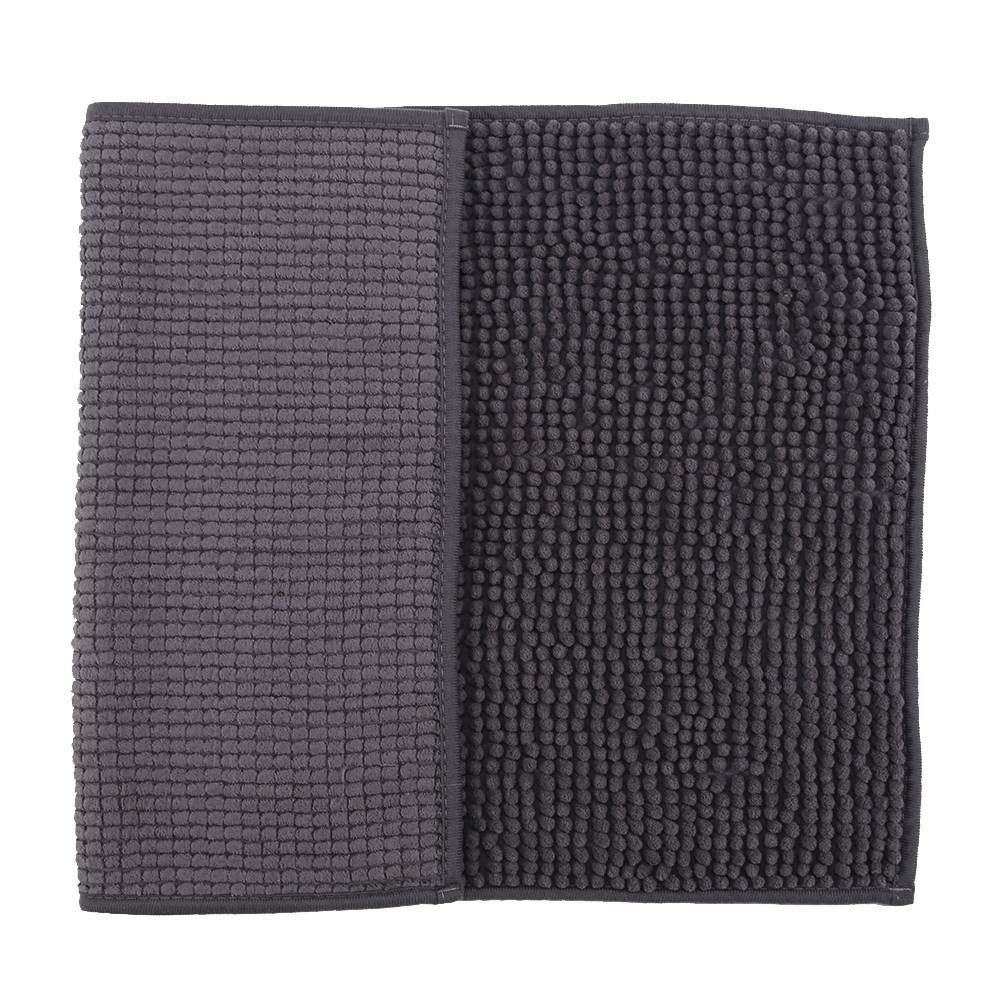 Tapete Dobby 45X70 Cm Finecasa - Cinza Urbano