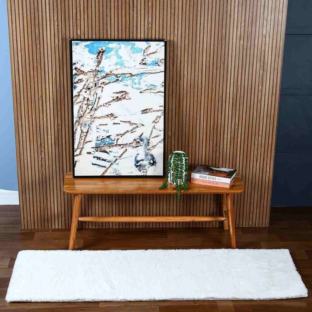 Tapete Para Sala Epic 80X150 Cm Havan - Neve