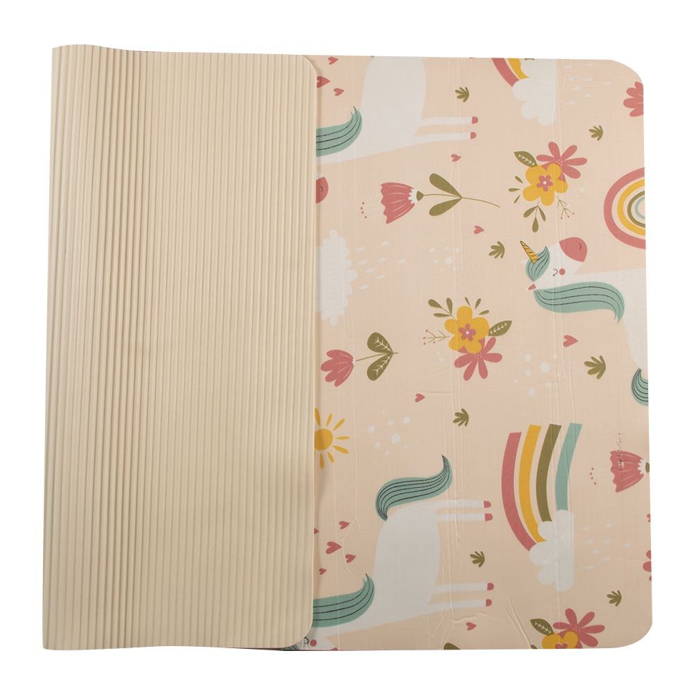 Tapete Infantil Estampado 80X120 Cm Havan Casa - Rosa Arco-Íris