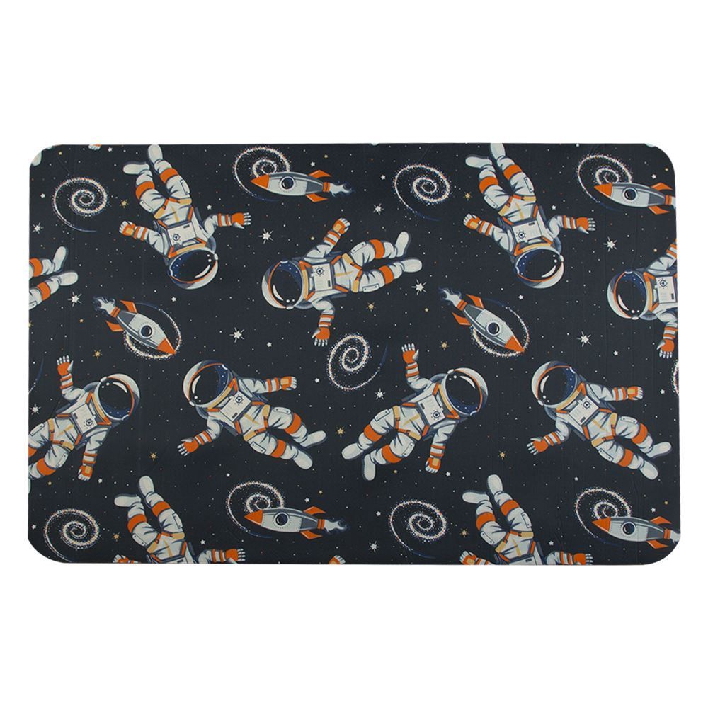 Tapete Infantil Estampado 80X120 Cm Havan Casa - Azul Espacial