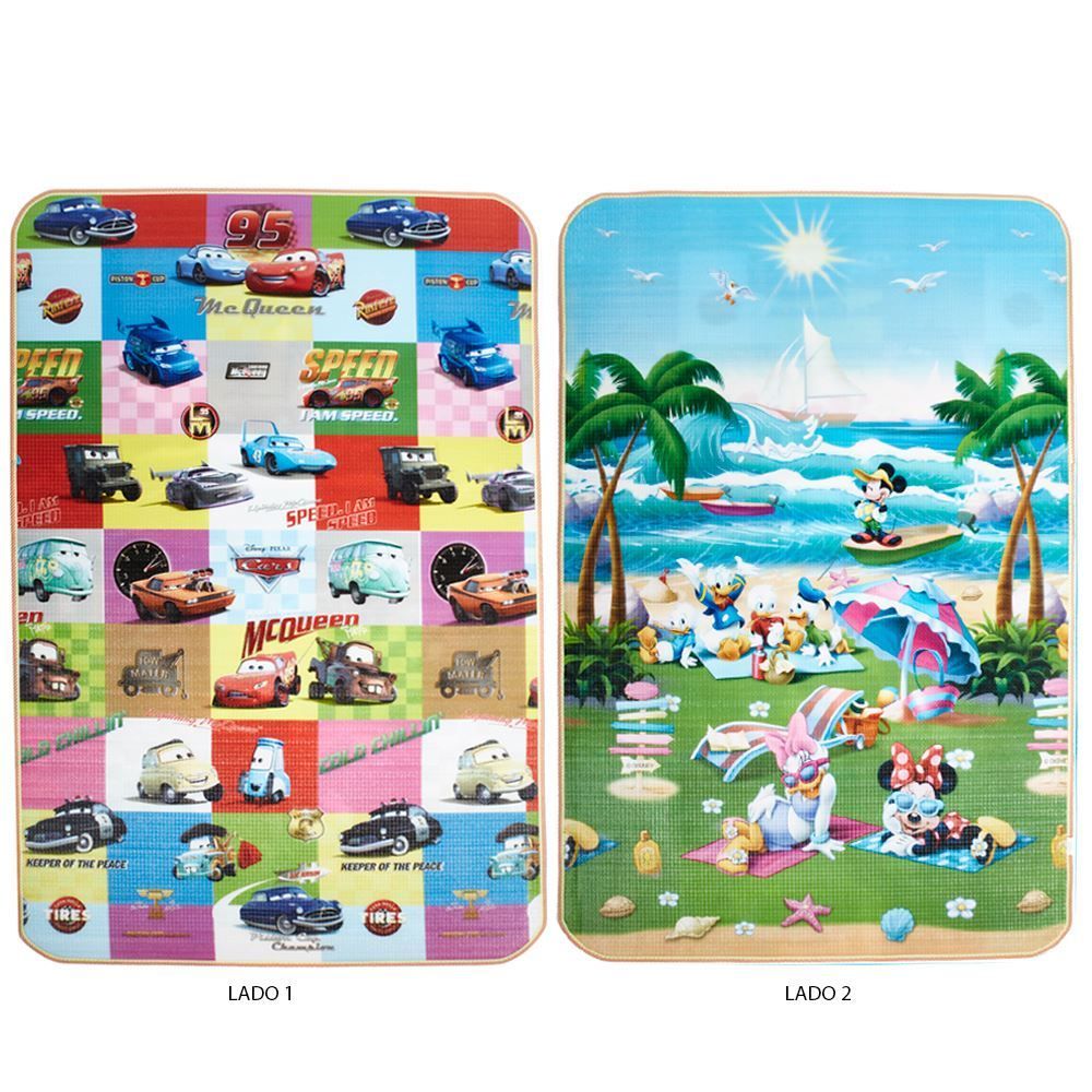 Tapete Infantil Recreio 1,20X1,80M Enrolado Havan - Mickey/Carros
