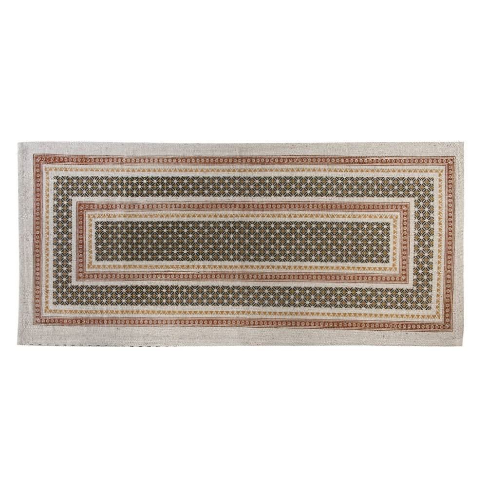 Tapete Para Cozinha Ladrilho 50X120 Cm Havan Casa - Moldura Bege