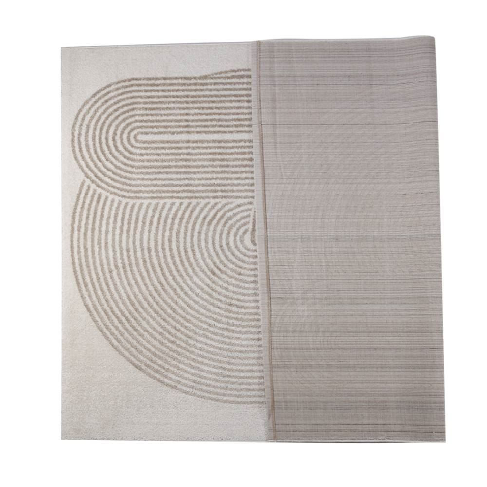 Tapete para Quarto e Sala 2,00X2,50 m Lotus Havan Casa - Bege Design