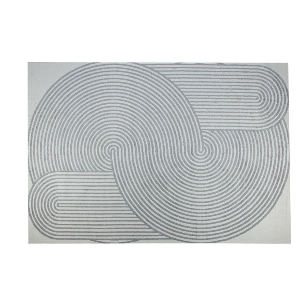 Tapete Para Quarto E Sala 2,00X3,00 M Lotus Havan Casa - Cinza Design