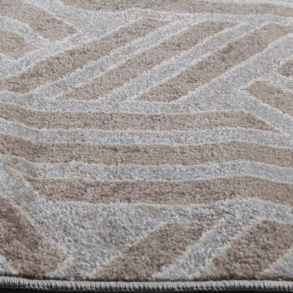 Tapete Lyon Para Quarto Ou Sala 2,00X2,5 M Havan Casa - Cinza Vision Geo