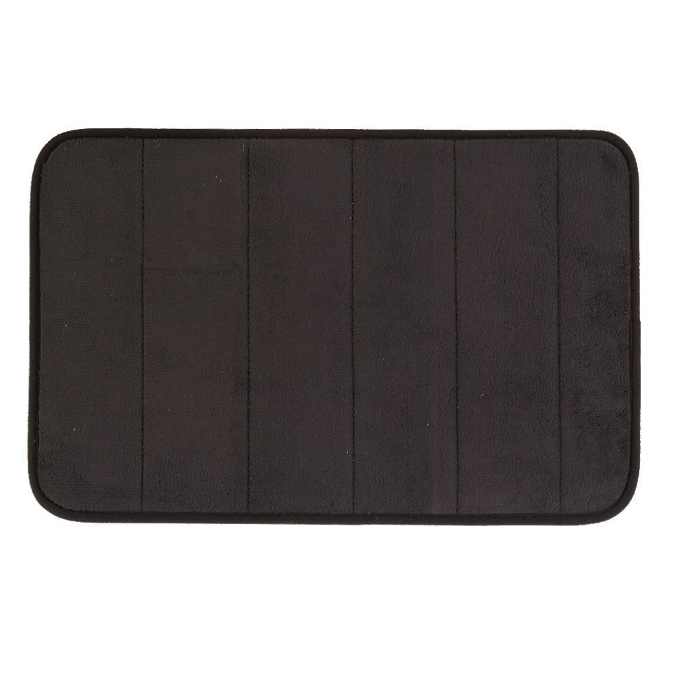 Tapete Para Banheiro Majestic 40X60 Cm Havan Casa - Antracite Listra