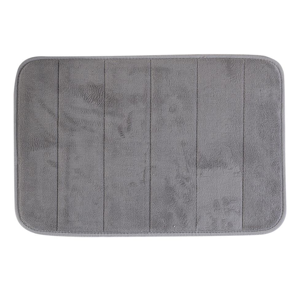 Tapete Para Banheiro Majestic 40X60 Cm Havan Casa - Cinza Listra