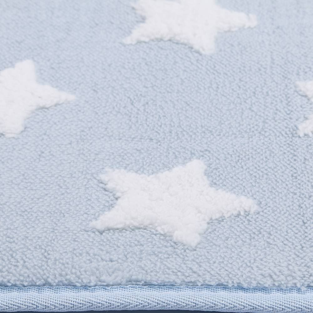 Tapete Infantil Mimo 70X100 Cm Jolitex - Estrela Azul