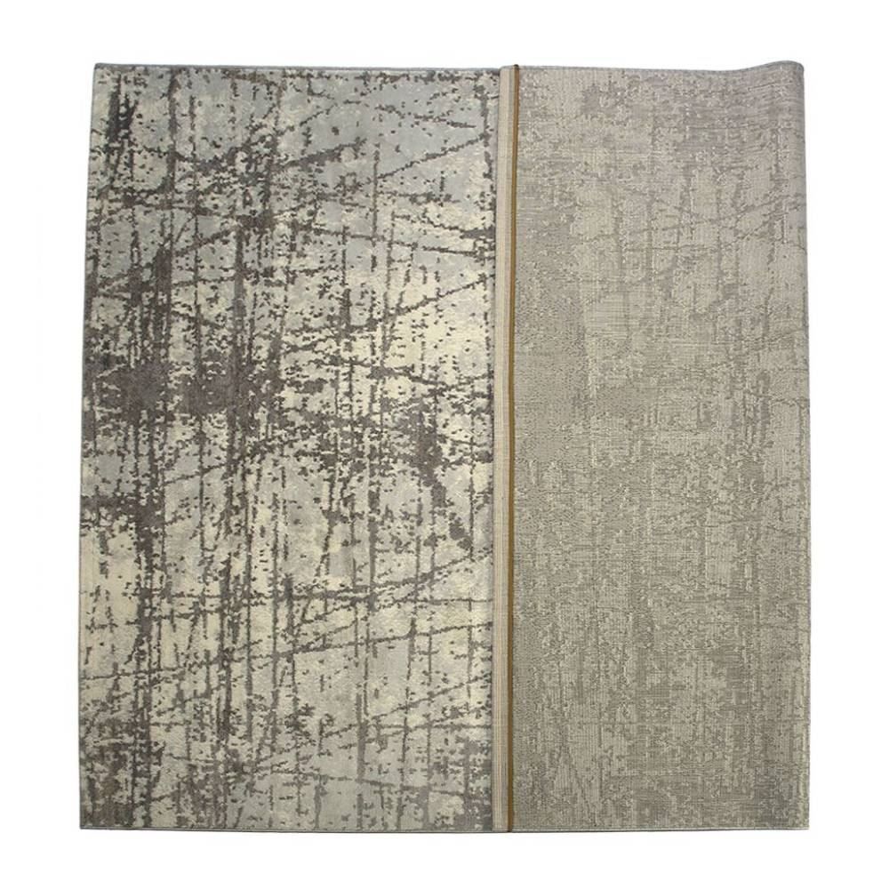 Tapete para Quarto e Sala 2,00X3,00 m Nirvana Havan Casa - Cinza E Bege