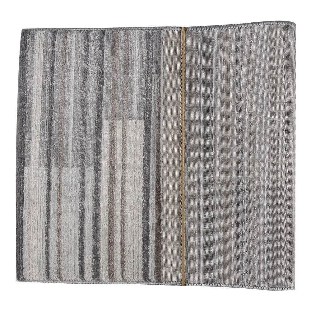 Tapete para Quarto e Sala 80Cmx1,50 m Nirvana Havan Casa - Cinza Listras