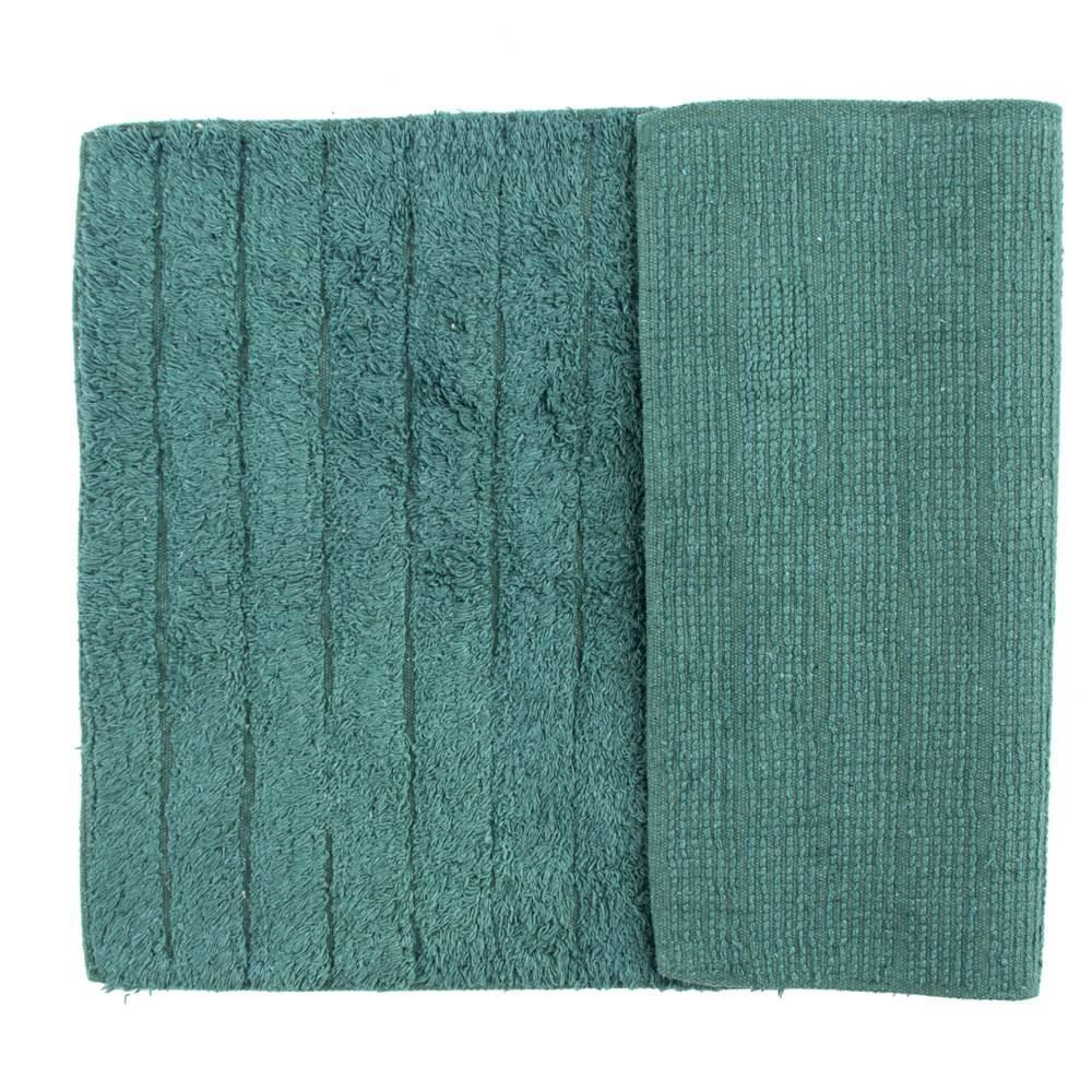 Tapete Para Banheiro 45X70 Cm Turim Havan Casa - Verde Malaquita