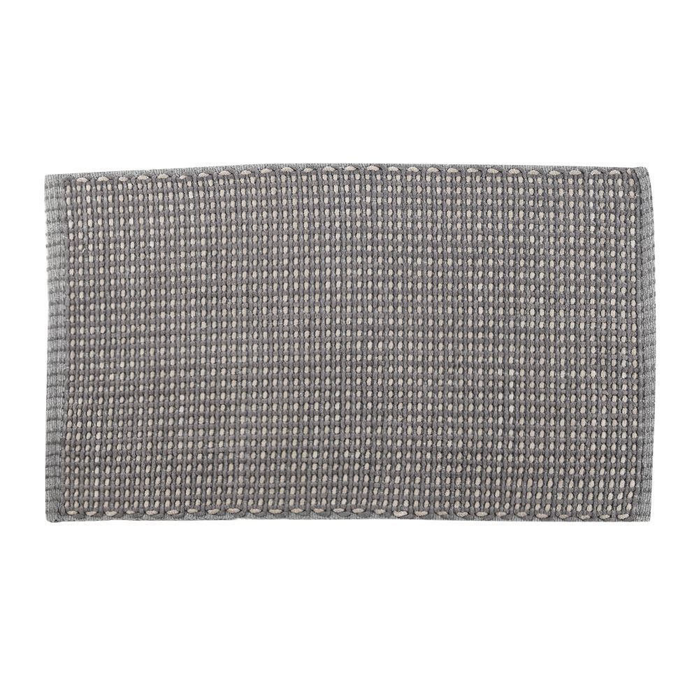 Tapete Para Banheiro 50X80 Cm Florença Havan Casa - Cinza
