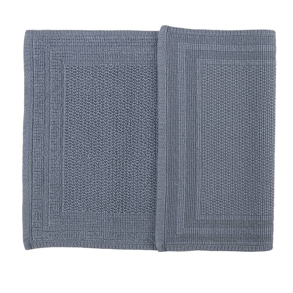 Tapete Para Banheiro Mahal 50X80cm Havan Casa - Azul 